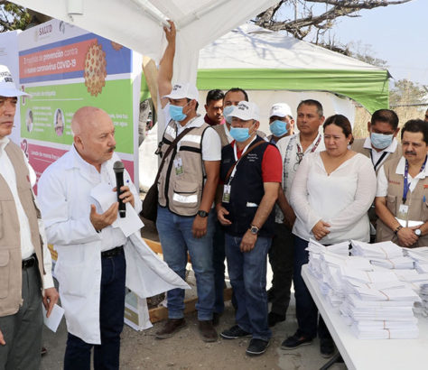 Rutilio Escandón da inicio a las brigadas epidemiológicas en el Estado de Chiapas
